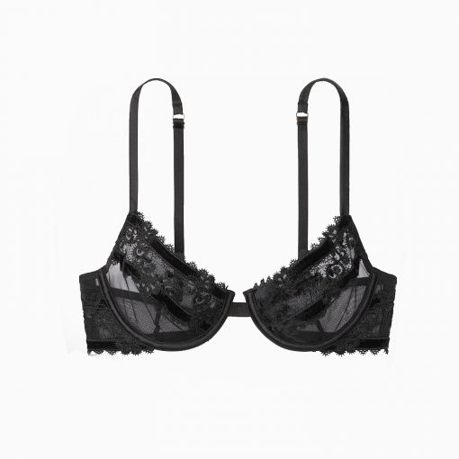 Victoria's Secret Very Sexy Unlined Demi Bra-Black - Brands4less