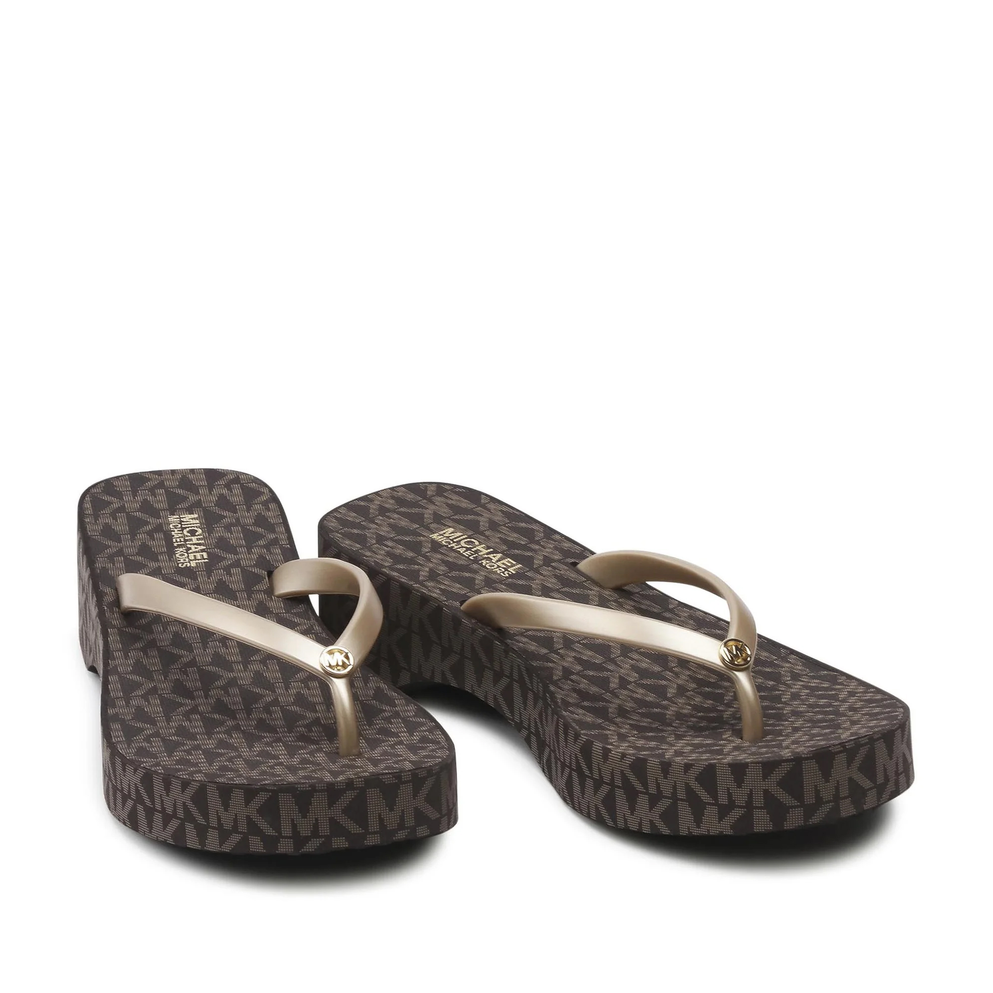 Michael Kors Lilo Flip Flop 40T1KIFA2Q Brown-01