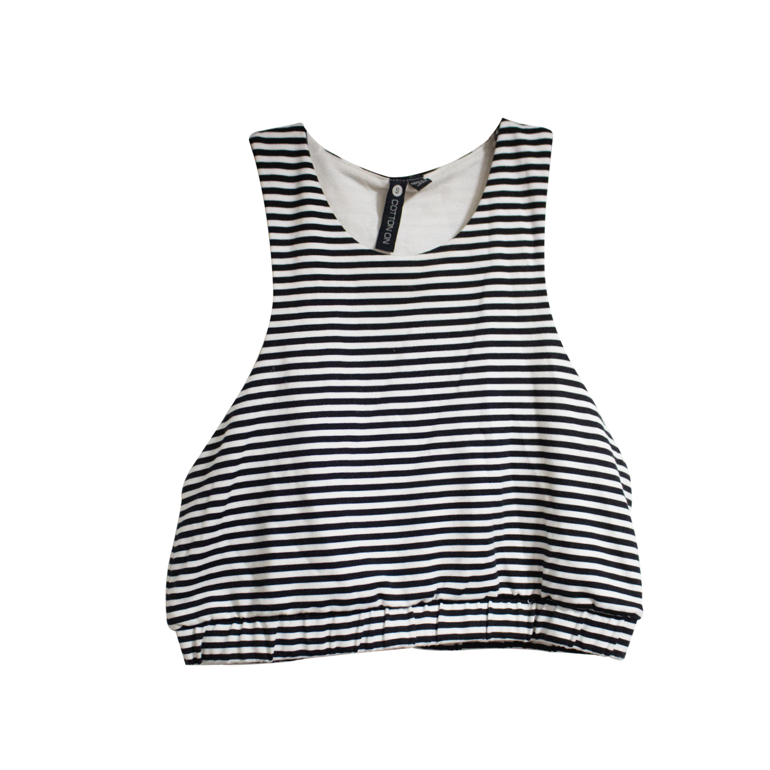 Cotton-On-Womens-Built-Up-Tank-Style-Sports-Bra-Black