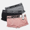 Bebe Intimates 3 Pack Boy Leg Brief Panties Seamless
