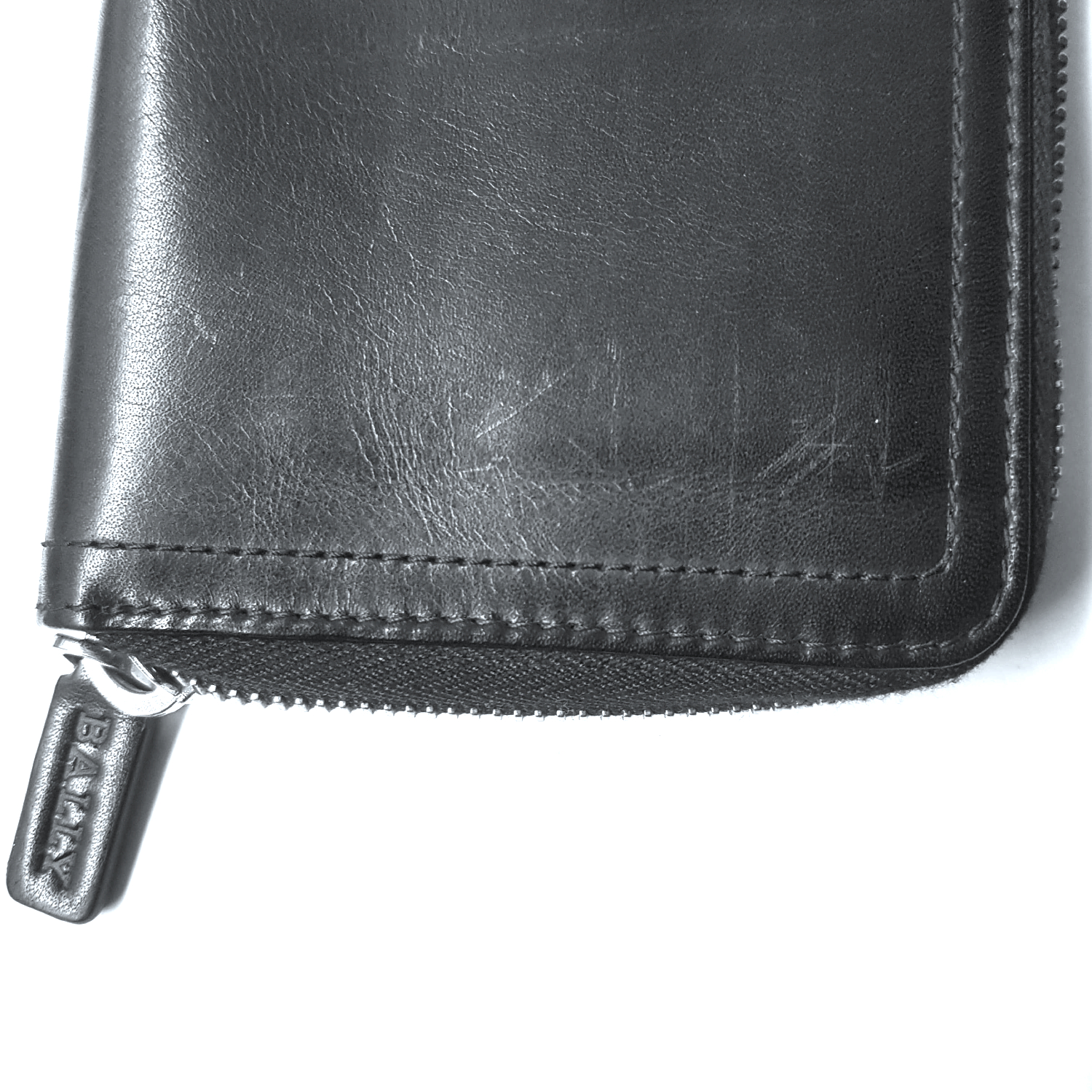 Bally Tasyo Leather Zip Around Black Wallet (3)