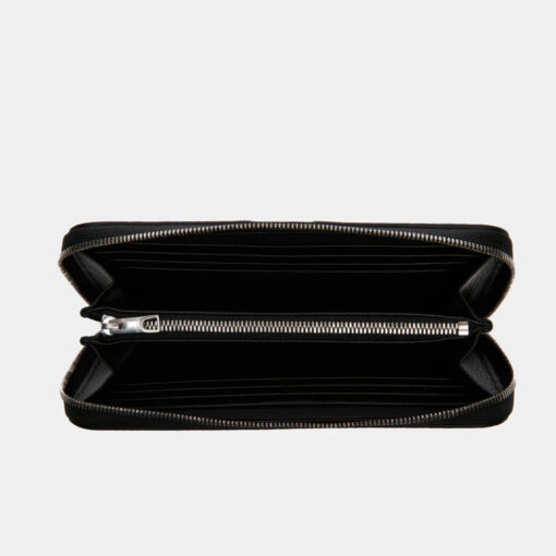 Bally Tasyo Leather Zip Around Black Wallet 4