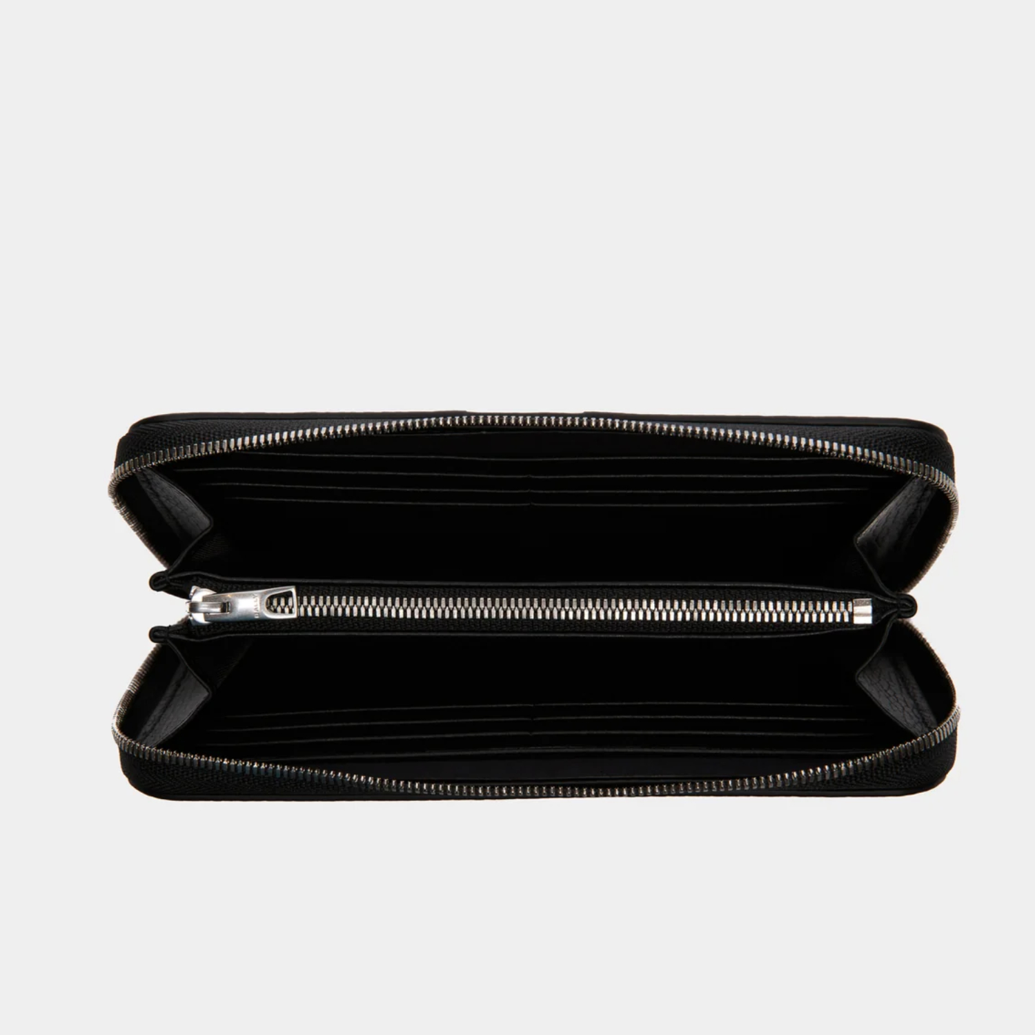 Bally Tasyo Leather Zip Around Black Wallet (4)