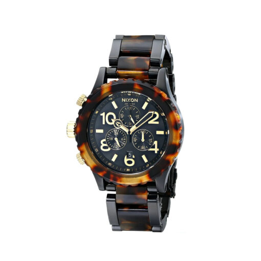 Nixon Chrono Matte Black Dial Unisex Watch