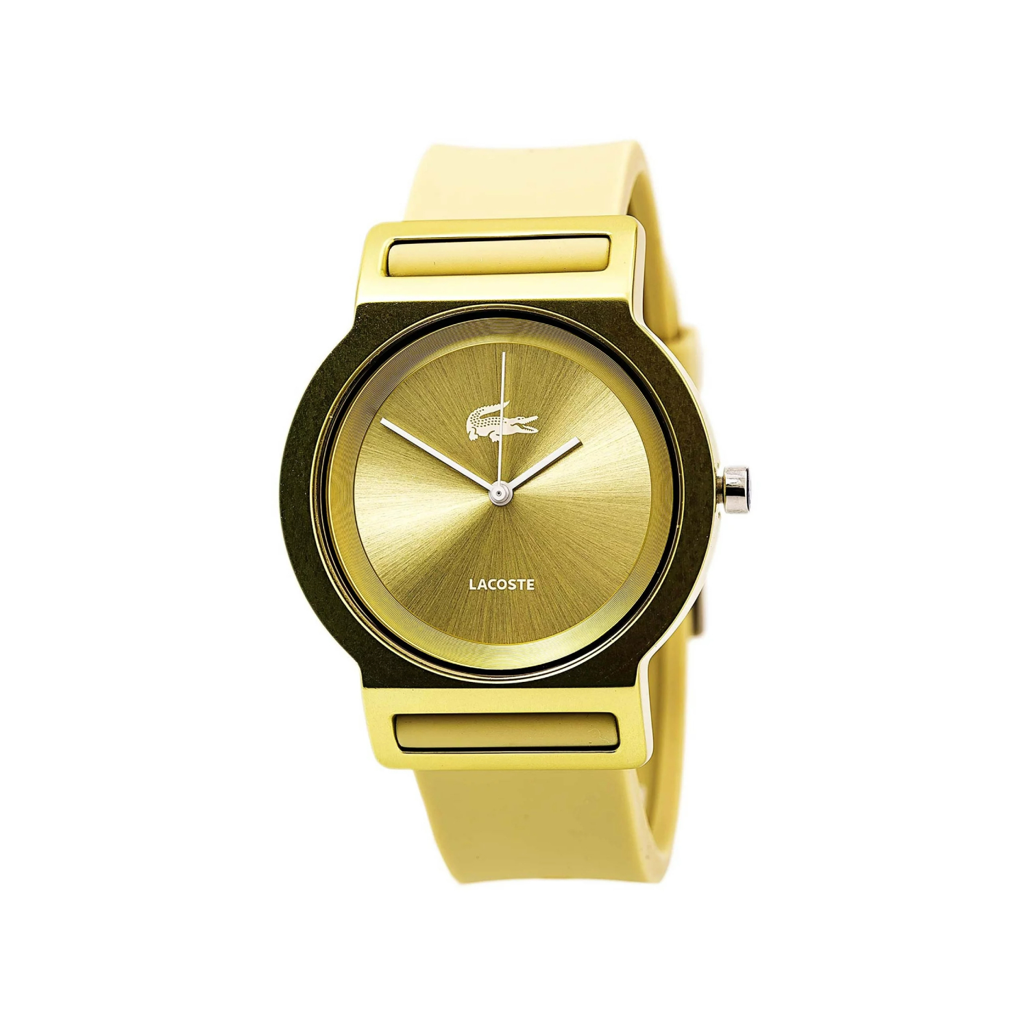 Lacoste gold watch mens best sale