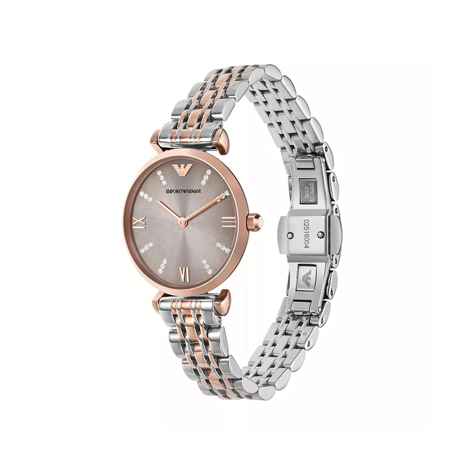 EMPORIO ARMANI Women's Gianni T-Bar Fashion Quartz Watch AR1840-3