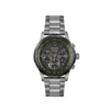 Hugo Boss Grey Steel Olive Green Solar Chronograph Mens Watch 1514034