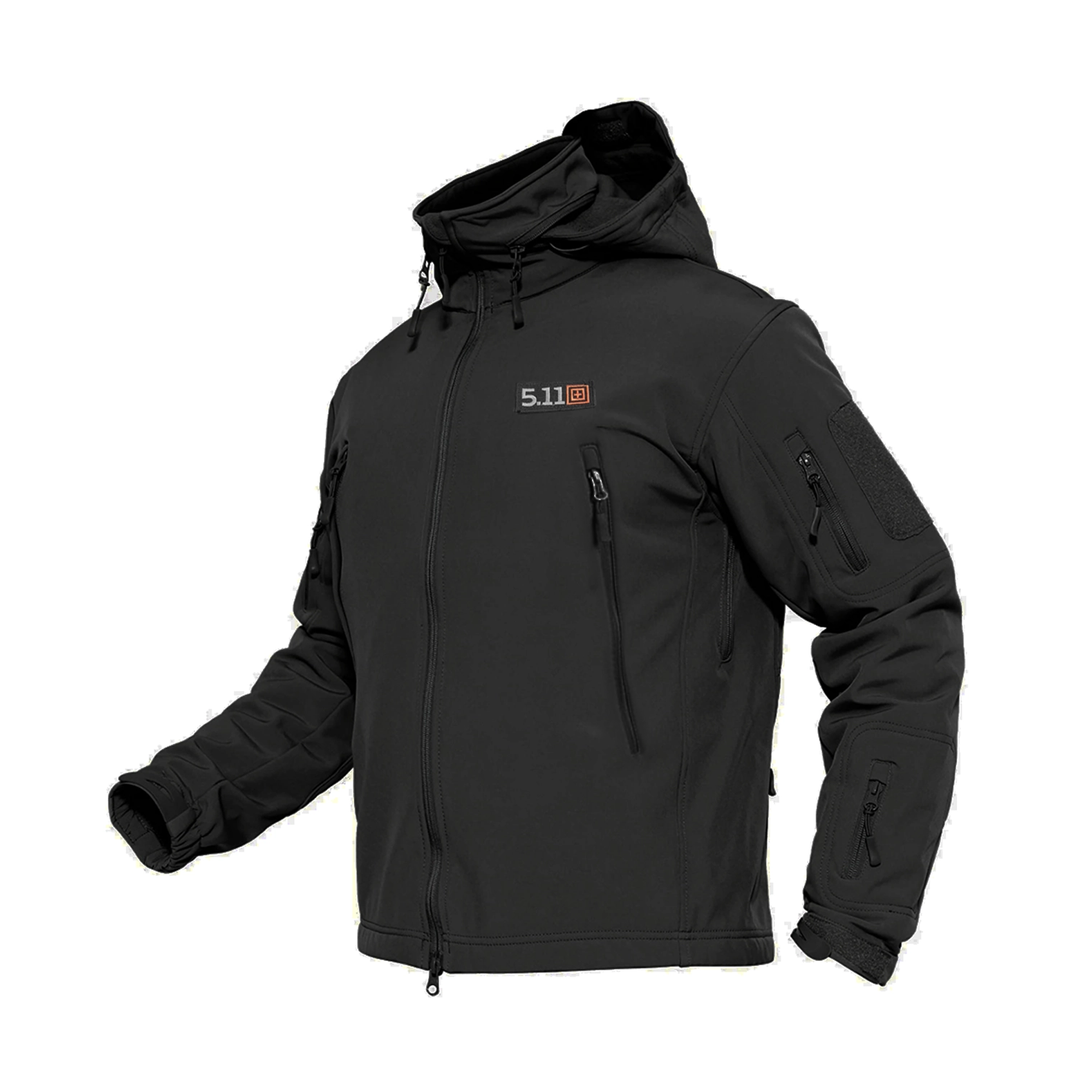 Highlander Tactical Softshell Jacket Black-1