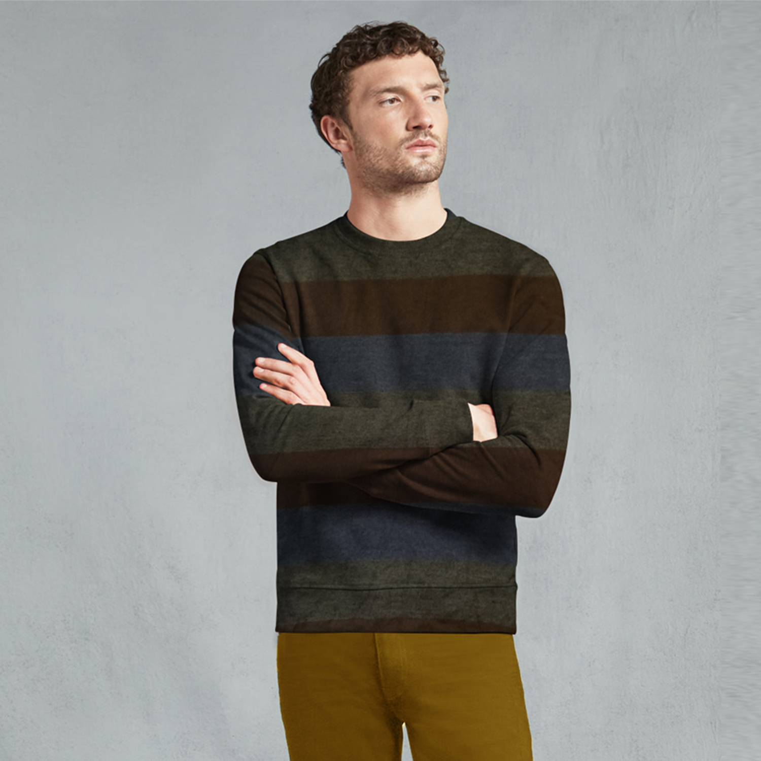 Jack & jones Striped Men's Sweatshirt-1