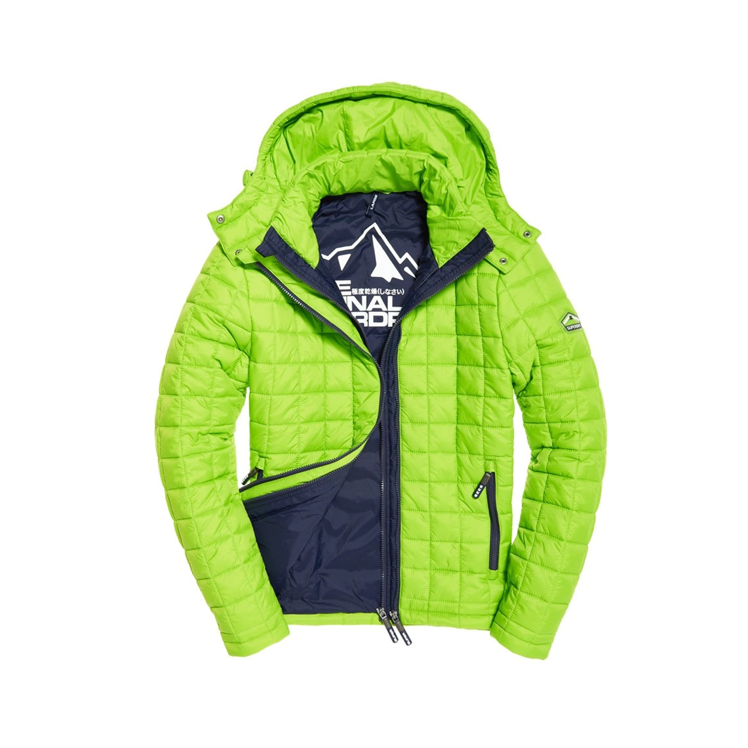 Superdry Hooded Box Quilt Fuji Jacket-2