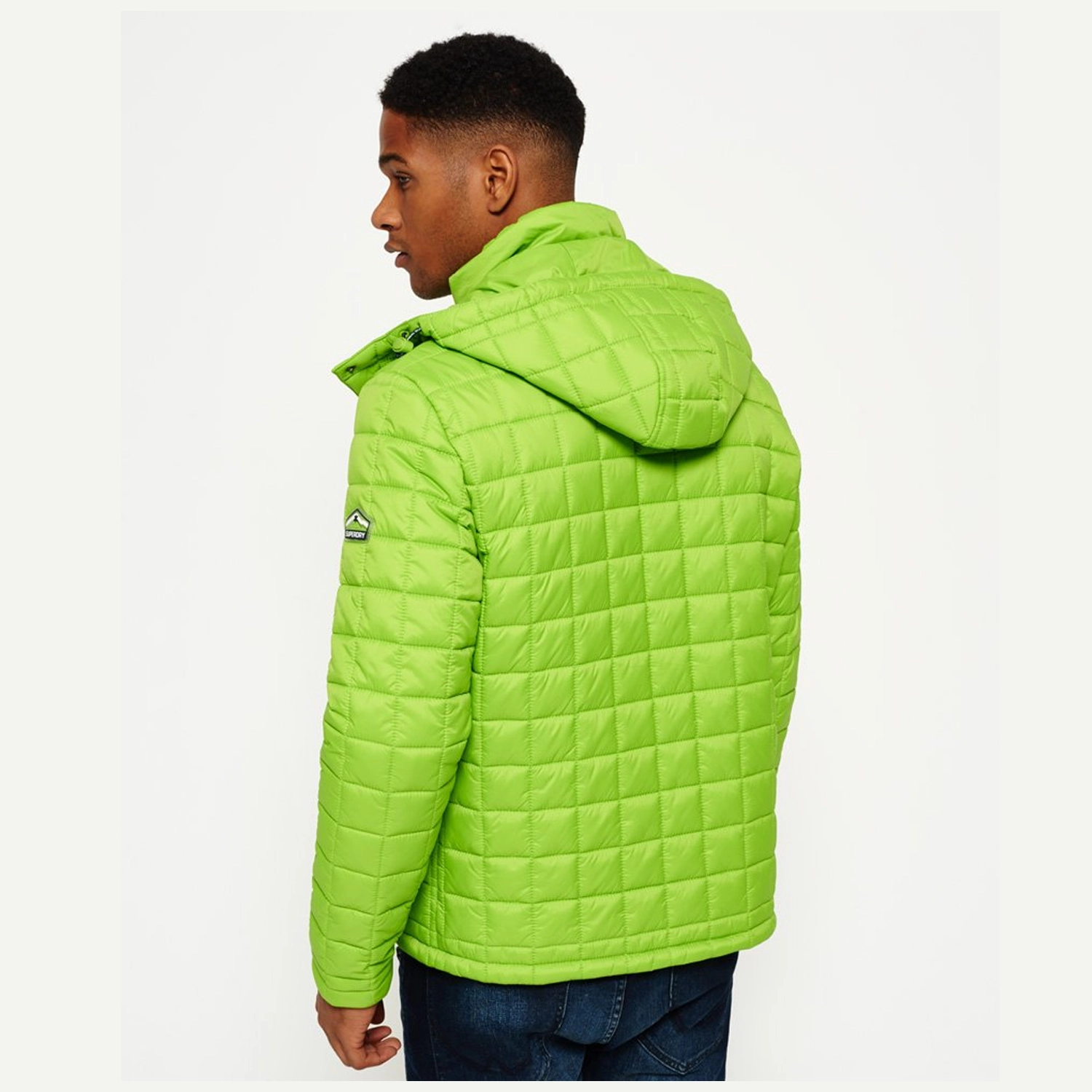 Superdry Hooded Box Quilt Fuji Jacket-4