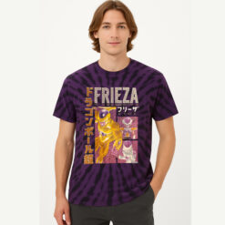 Dragon Ball Super Frieza Forms Tie Dye Graphic T Shirt