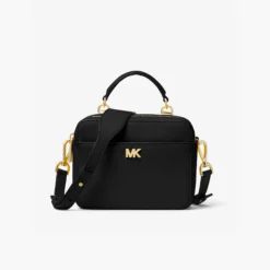 Michael Kors Mott Mini Pebbled Leather Crossbody Bag