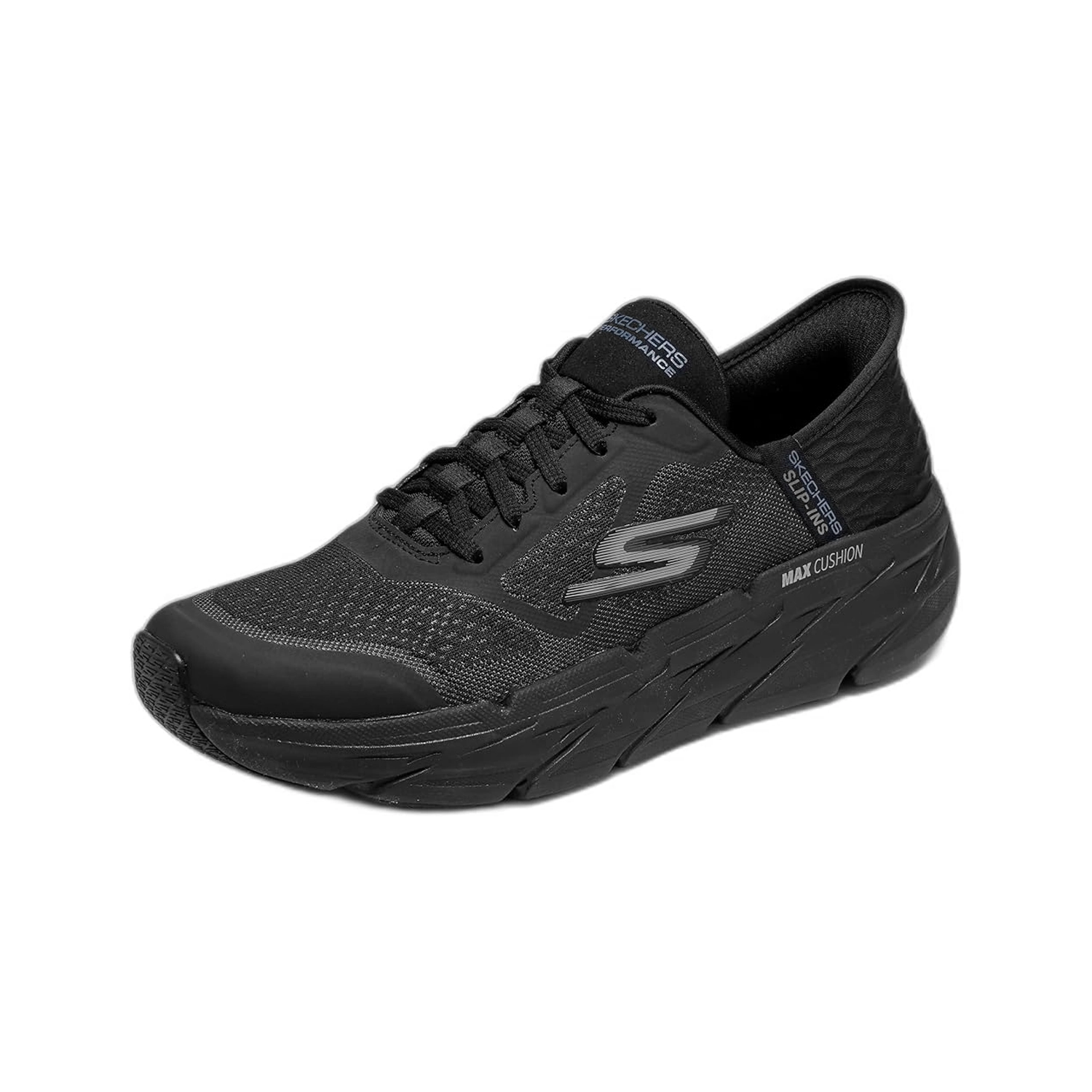 Skechers Max Cushioning Premier Shoes 'Tan Olive Green' 220313- Black