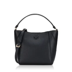 Tory Burch Mcgraw Small Bucket Bag Black