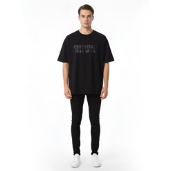 Fear of God Essentials Oversized Black T-Shirt
