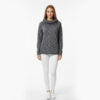 Avalanche Women's Grey Cowl Neck Pullover-01