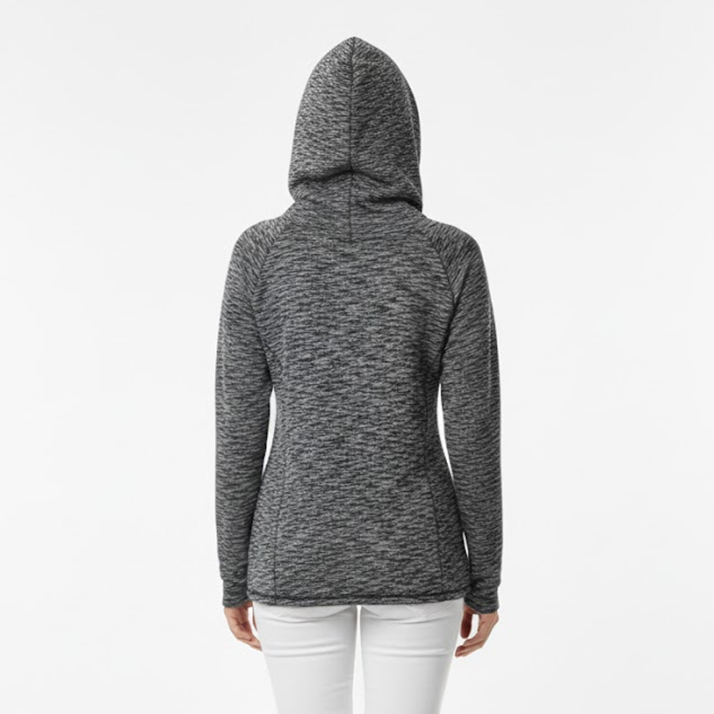 Avalanche Women's Grey Cowl Neck Pullover-04