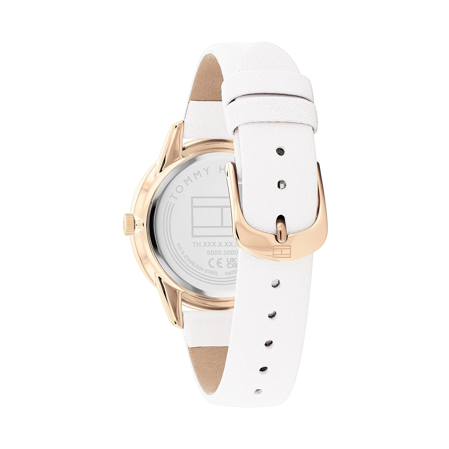 Tommy Hilfiger Women's Stainless Steel Leather Strap Watch-1782543-03