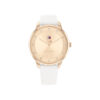 Tommy Hilfiger Women's Stainless Steel Leather Strap Watch-1782543
