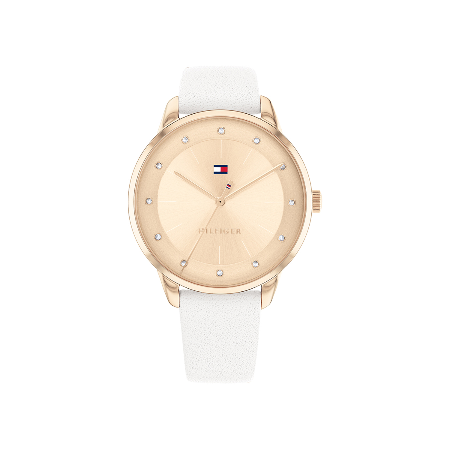 Tommy Hilfiger Women's Stainless Steel Leather Strap Watch-1782543