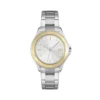 Lacoste Swing Silver Steel Silver White Dial Women's Watch - 2001222
