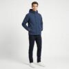 Michael Kors Men's Dark Blue Water Repellent Hooded Jacket - Thumbnail Image 6