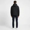 Michael Kors Men's Black Water Repellent Hooded Jacket - Thumbnail Image 4